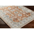 thumbnail image 2 of Artistic Weavers  Charcoal/Rust 7'  Machine Washable Round Area Rug, 2 of 3