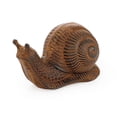 thumbnail image 1 of Sungmor Estatua de Hierro Fundido Snail, Figuritas Vintage Animal Collection, Decoración de Mesa para Hogar y Oficina, Pisapapeles, Tope de Puerta, Adorno Lindo para Jardín y Césped, Acabado Óxido, 1 of 8