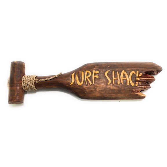 Surf Shack Hanging Paddle - 12" - Surf Decor | #ksa903330