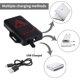 thumbnail image 5 of Luz para correr, luz corporal recargable USB de 3 modos con luz trasera y correa ajustable para corredores nocturnos, corredores, senderismo, camping, senderismo, 5 of 7