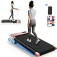 thumbnail image 2 of MJWW Walking Pad with 6% Incline, Under Desk Treadmill, 3 in 1 Portable Treadmill with Remote Control LED Display, 2.5 HP Quiet Walking Jogging Machine for Office Home Use, 300 Lbs Capacity, 2 of 16