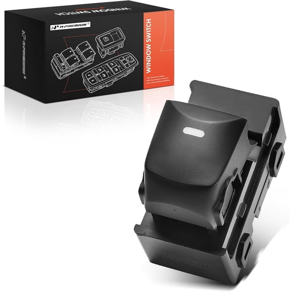 A-Premium Power Window Switch Compatible with Hyundai Elantra 2012 2013 2014 2015 2016, Right Passenger Side