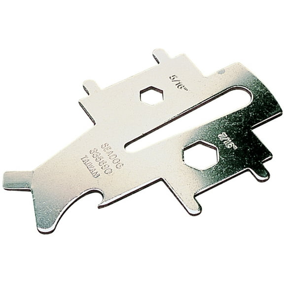Sea Dog Universal Deck Fill Key, Stainless Steel
