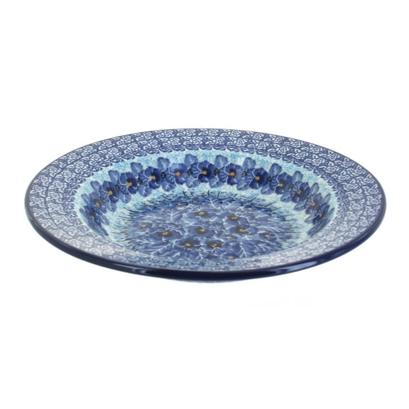 Blue Rose Polish Pottery Joanna Soup Plate
