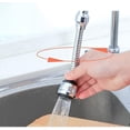 thumbnail image 5 of Aireador de grifo flexible giratorio de 360 grados resistente a salpicaduras rociador de grifo universal cocina baño, 5 of 5