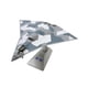 thumbnail image 5 of Modelo de Avión de Simulado a Escala 1:144, Exhibición Realista de Aviones de Ataque, Modelo de Avión de para Sala de Estar, Oficina Y, 5 of 9