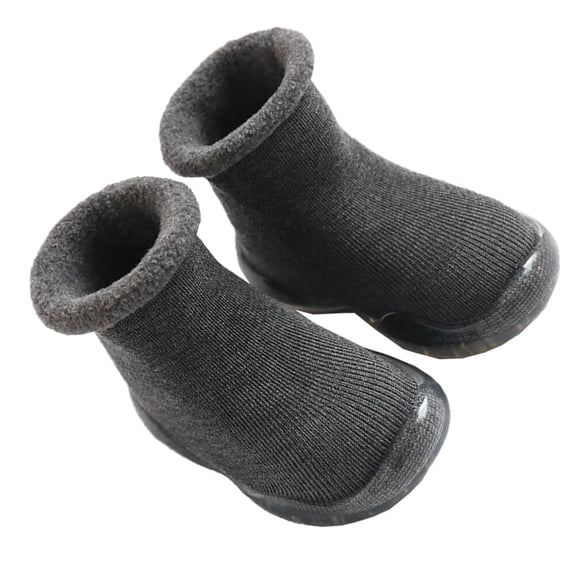 WEUVEB Infant Toddler Prewalker Baby Slipper Sock Cotton Polyamide Fabric Spandex Warmth Winter Use