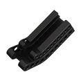 thumbnail image 2 of QualitChoice 10 AA & 10 AAA Battery Storage Wall Holder Rack for Garage Warehouse Kitchen White Black 15x6x3.5cm, 2 of 6