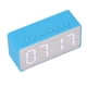 thumbnail image 4 of Despertador Azul HD Espejo 2 en 1 Reloj despertador digital LED inteligente Altavoz Bluetooth Radio FM inalámbrica, 4 of 8