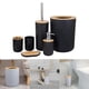thumbnail image 4 of Juego de Baño de 6 Piezas, Accesorios, Dispensador de Loción, Bandeja de Negro, 4 of 7