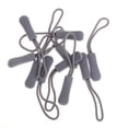 thumbnail image 1 of 10 etiquetas de cremallera antideslizantes Hugo Cordón de extracción de cremallera gris, 1 of 8