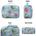 thumbnail image 3 of Lunch Box with Padded Liner Spacious Insulated Lunch Bag Durable Men Bento Bag with Strap for Commuters Outdoor Enthusiasts School Sports Office/Work Meals Picnic & Camping, 3 of 6
