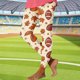 thumbnail image 1 of TaTaai Women Casual Rugby Random Print Yoga Leggings Skinny Fit Stretchy Material Ladies Gym Exercise Daily Commute Wear Non-See-Through Machine Washable Stylish Comfortable Pants Gift, 1 of 5