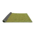 thumbnail image 2 of Ahgly Company Indoor Square Abstract Turquoise Blue Contemporary Area Rugs, 6' Square, 2 of 4