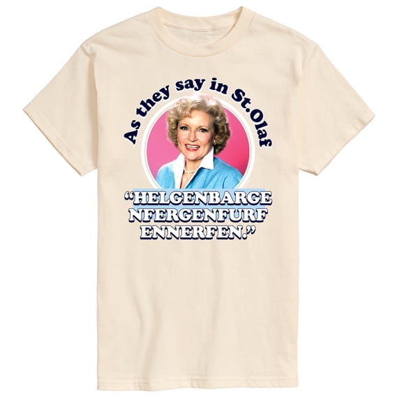 Golden Girls - As We Say In St Olaf - Men's Short Sleeve Graphic T-Shirt