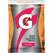 Gatorade Thirst Quencher Powder, Fruit Punch, 50.9 oz Pouch