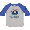thumbnail image 3 of Inktastic My Godmother Loves Me Boys Boys Toddler T-Shirt, 3 of 5