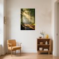 thumbnail image 2 of ZHONGYUTONG Christian Canvas Wall Art Psalm 23 Painting Bible Verses Pictures Scripture Wall Decor Inspirational Prints for Home Bedroom Decor Framed (12.00" x 18.00"), 2 of 5