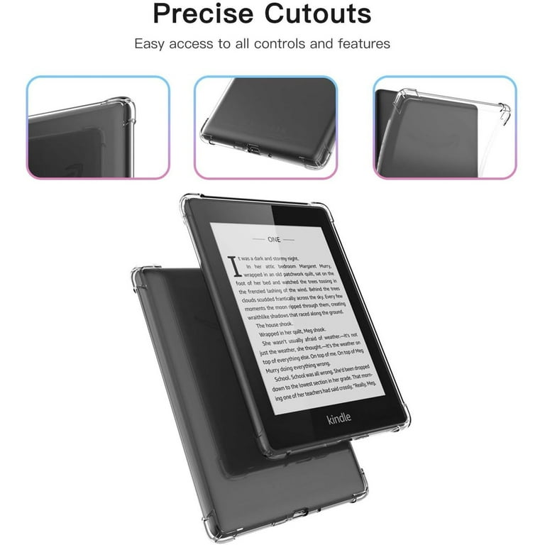 Clear Case for 7 Inch Kindle Paperwhite 12th Gen 2024 and Kindle