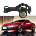 thumbnail image 1 of 2PCS Eagle Eye LED 4014 12SMD 23MM DRL Daytime Running Waterpproof Light Motor Car Lamp, 1 of 7