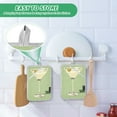 thumbnail image 4 of Yayeee Pot Holders Kitchen Heat Resistant with Pocket 7"x9.8" Cotton Oven Cooking Hot Pads, Light Green Martini, 4 of 7