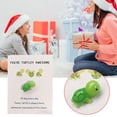 thumbnail image 1 of Cadeaux Inspirants Faits à la Main avec Support Émotionnel Tortue Mini Figurine de Tortue de Mer avec Carte de Vœux Carte en Forme de Tortue Cadeau d'Amitié, 1 of 8