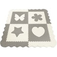 thumbnail image 5 of Sorbus Puzzle Mat Interlocking Floor Kids Play Carpet Tiles - Baby Foam Puzzle, Extra Thick Non-Toxic Crawling Mat for Tummy Time, Great for Children Playroom (4 Tiles), 5 of 11