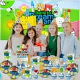 thumbnail image 4 of Battle for Dream Island Party Supplies Honeycomb Centerpieces Table Toppers Cake Toppers Decorations for Birthday Photo Props, 4 of 6
