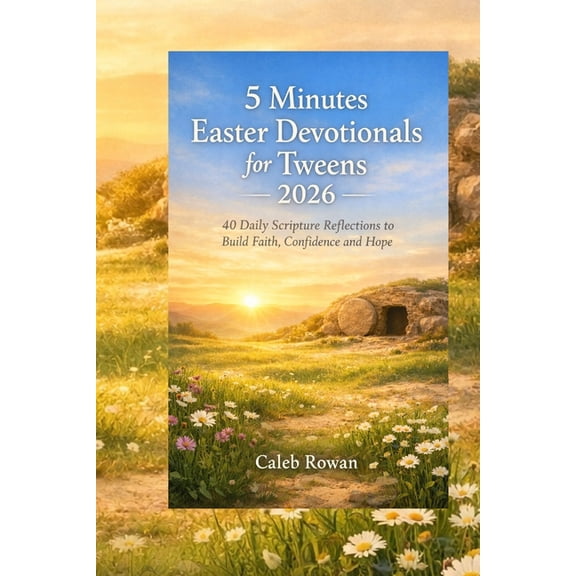 5 minutes Easter devotionals for Tweens 2026: 40 Daily Scripture Reflections to Build faith, confidence and hope., (Paperback)