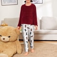thumbnail image 6 of Yiaed Yoga Labrador Retriever Print Teenagers' Lounge Pants, Loose PJ Bottoms, Long Pajama Pants for Men-Large, 6 of 6