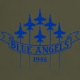 thumbnail image 3 of CafePress - Blue Angels Fighter Planes Men's Value T Shirt - Men's Classic Graphic Cotton T-Shirt, 3 of 4