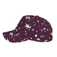 thumbnail image 3 of Xecao Space Dinosaur for Baseball Cap: Unisex, crafted from classic polyester twill fabric, featuring a soft unconstructed design, 3 of 5