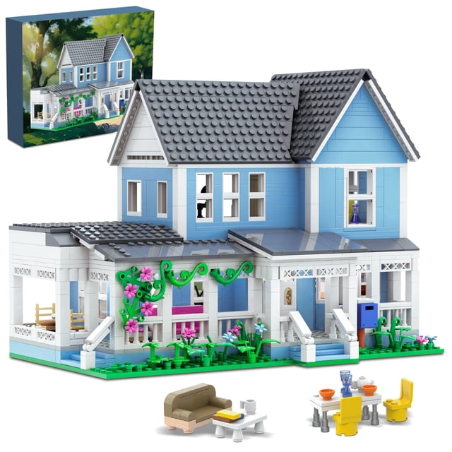 Set de construcción Mystery Fun Casa Gilmore 1107 piezas