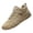 Khaki, variant on AUDeals Men High Top Work Shoes Waterproof Non Slip Casual Outdoor Sneakers Durable Labor Boots Comfortable Board Shoes (Black, 10)