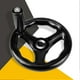 thumbnail image 3 of 1PC 12*125mm Black Round 3 Spoke Hand Wheel for Lathe Milling Machine, 3 of 4