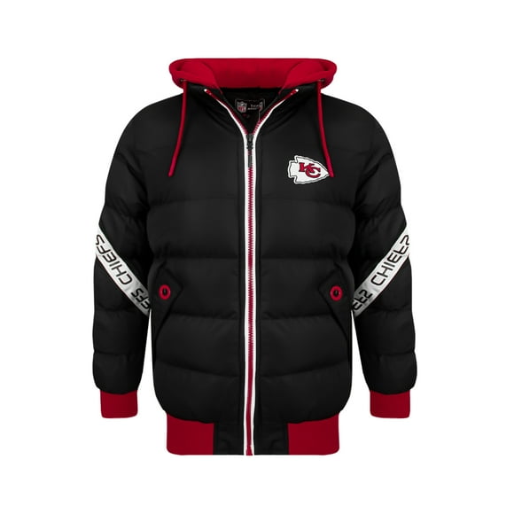 CHAMARRA NFL KANSAS CITY CHIEFS PARA CABALLERO 100% ORIGINAL