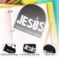 thumbnail image 4 of vlrwzc JESUS Letter Beanie Christian Knitted Hat Embroidered Skull Cap for Women Men Outdoor Camping Skiing Head Accessory, 4 of 7