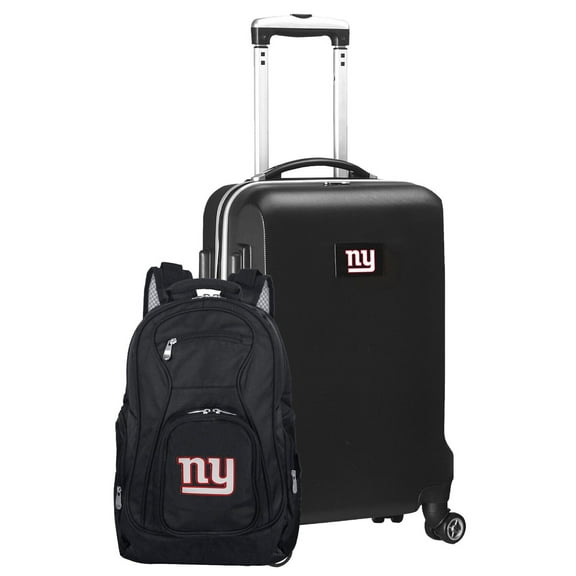 MOJO Black New York Giants 2-Piece Backpack & Carry-On Set