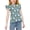 Z4-Multicolor-mkosplrt kids summer tops, variant on Big Girls' Easter Floral Flutter Sleeve Tee Breathable Summer Blouse for Tweens 6 Years
