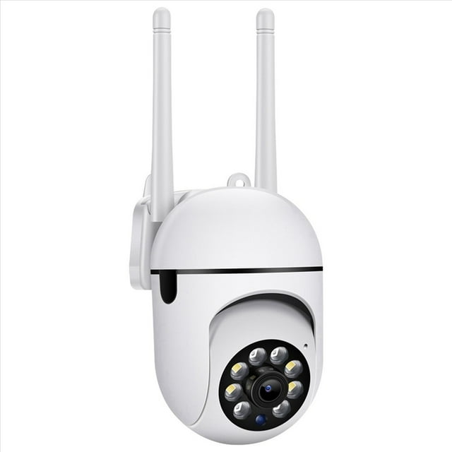 3X CáMaras de Seguridad para Exteriores, CáMaras WiFi de 2,4 GHz para Seguridad en el Hogar, CáMaras de Vigilancia 1080P Vista de 360°, Audio Bidireccional