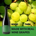 thumbnail image 4 of Good Twin Non Alcoholic Sparkling White Wine Alternative - (2) 750ml Bottles - Organic, 4 of 7