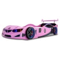 thumbnail image 4 of GT1 Twin Race Car Bed with LED Lights & Sounds, Kids' Bedroom Furniture, Car Themed Bed for Boys Room, 4 of 4