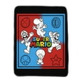 thumbnail image 1 of Super Mario "Red White & Bros" Silk Touch Throw, 1 of 3