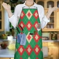 thumbnail image 6 of Christmas Adjustable Waterproof Apron for Adults 33x27 Inch – Cooking Apron with 2 Large Pockets, Durable Polyester Bib for Kitchen, Baking, BBQ, and Home Use, 6 of 6