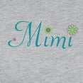 thumbnail image 3 of CafePress - Mimi Green Flowers Long Sleeve T Shirt - Womens Baseball Tee, 3 of 4