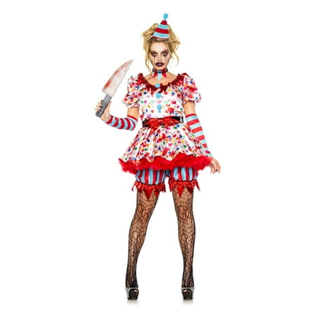 Womens Scary Clown Costume