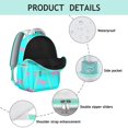 thumbnail image 4 of Cute Flamingo High School Bookbag - Lightweight Backpack with Padded Electronics Zone, Spacious College Supplies Organizer, Fashionable Design, 4 of 6