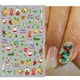 thumbnail image 2 of Calcomanía 3D de Navidad para uñas, calcomanía con diseño de copo de nieve, pingüino, alce, dibujos animados, Papá Noel, pájaro, Año Nuevo, decoración deslizante, F892, 2 of 4
