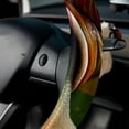 thumbnail image 5 of Snail 14.5 Inch Printing PVC Leather Car Wheel Cover Steering Wheel Cover Auto Accessories, 5 of 6