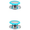 thumbnail image 1 of kurtrusly Stainless Steel Anti-scald Pot Cover Knob Replacement Household Kitchen Pan Lid Handle Upgrade Modified Accessories Blue Large 2Set, 1 of 6